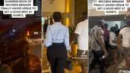"Now a superstar": Hilda Baci steps out in expensive entourage with soldiers and bouncers, video shows grand moment