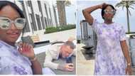 “Looks pregnant”: Reactions as Cuppy gushes about being 30, shares cute photos, videos with fiancé