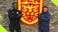 Black Queens Legend Samira Suleman Meets Michael Essien During Coaching Training in Denmark