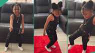 "How old is she?" Talented girl in black jeans displays captivating dance steps in viral video