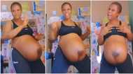 "March 9 was a blessed day": Heavily pregnant woman with big baby bump dances inside room, video goes viral