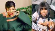 E Choke: Tacha reacts as Davido's fan warns her never to use singer's slang