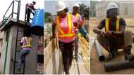 "We are proud of you": Lady joins her husband to work as plumber, they fix pipes and tanks together in video