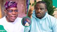 "So Charly Boy dey there?": Behind-the-scenes video of Obasanjo on Curiosity Made Me Ask sparks reactions