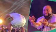 Video as Davido invites young Ugandan fan on stage, dances with little girl: “So sweet to watch”