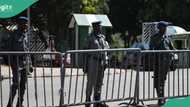 JUST IN: Protest hits national assembly in Abuja, details, video emerge