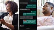 "I just bought a house for N135 million": Lady asks man to give her N1M for rent, whatsApp chat leaks