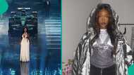 Video as Tems unveils Aston Martin’s new race car with live performance at O2 Arena