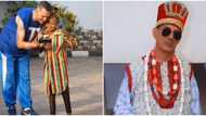 Actress Miss Koikoi shares adorable video as she celebrates 'Oyinbo' husband on birthday