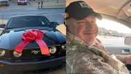 Wife buys husband his dream car, gives him the key to a brand new Mustang on Xmas morning
