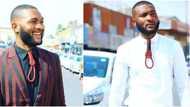 Young man causes stir online after wearing tie that reminds people of slavery, photos go viral