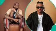 Davido under fire after netizens claim Mayorkun’s Cybertruck gift photo came from Pinterest
