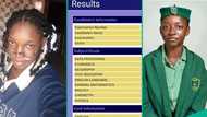 WAEC 2025 results: Excited lady displays result of her sister who had sleepless nights during exam