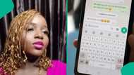 Nigerian lady displays unusual message her sister received from married man, screenshot goes viral