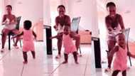 Baby runs away as mum tries to feed her, funny video goes viral, generates comments