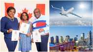 Nigerian family 'secure' their future in Canada, they all get citizenship, their photo goes viral