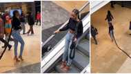 Viral video of lady spotted at mall with floor-length braids leaves netizens buzzing: "Makes no sense"