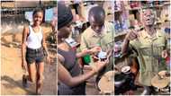 Emotional video captures moment daughter buys dad new phone, shows him how to operate it