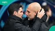 Pep Guardiola's bold message to Mikel Arteta ahead of crucial clash at Etihad Stadium