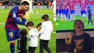 Adorable! See how Lionel Messi’s kids reacted from home after their dad scored freekick against Granada