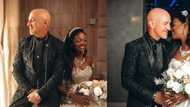 God when? Handsome oyinbo man weds Nigerian lady, people say the man looks like Jeff Bezos
