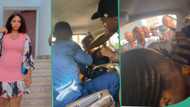 Lady who travelled during sit-at-home for the first time shares video of unexpected bus drama