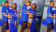 "This man is not happy": Lady's maternity shoot with lover sparks mixed reactions, video trends