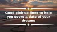 121 good pick-up lines to help you score a date of your dreams