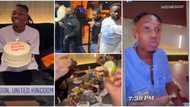 Mayorkun at 28: Zlatan Ibile, Kogbagidi, others storm London as they party with singer, fun video goes viral