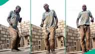 Bricklayer turns celebrity on TikTok after bursting into dance at construction site, video trends