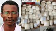 "He has vision": Smart businessman abroad buys cartons of fufu, sells 1 for over N900 in London, video trends