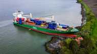 Ship pulled free after running aground near Norway home