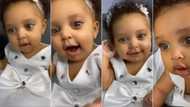 Lord, my womb is ready - Reactions as video of cute baby with beautiful eyes goes viral