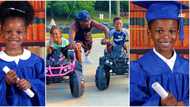Paul Okoye shares beautiful photos as adorable twins Nadia and Nathan graduate from preschool