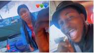 "Give me your account number": Nigerian man flaunts lady who washes car for N700, slams others that beg