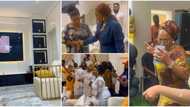 Video as Faithia Williams, Iyabo Ojo, others storm Wumi Toriola's housewarming: "This house dey enter my eye"