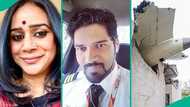 Indian lady shares heartbreaking post about Air India Pilot Clive after plane crash killed him