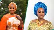 Aisha Belgore slays in 8 exquisite dresses for her wedding, amazes many: "They look gorgeous"