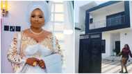 Na strong woman you be: Fans hail Laide Bakare as she reveals new house was completed in 3 months