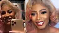 BBNaija Mercy Eke brags excitedly as Cardi B compliments their lookalike photo online