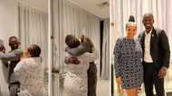 Lady surprises hubby with fun pregnancy reveal in cute video, leaves him speechless and overjoyed