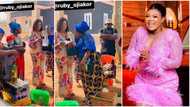 Actress Ruby Orjiakor blesses widows with foodstuffs & clothes after building a house for mum, video trends