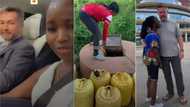 "What my oyinbo lover turned me into": Pretty black lady flaunts transformation in viral video