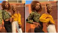 Crossdresser James Brown reunites with sister 5 years after aunt threw him out, shares photo