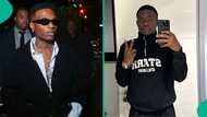 Wizkid Effect? Shank loses composure as he links up with singer in US, fans share observations