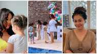 Gradually we go see the face: Nadia Buari shares part side view face of daughter, Fans gush over beauty