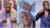 "You don fly by plane before": Video as Portable and comedian Akpororo meet at the airport to cause a stir