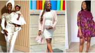OAP Tomike dedicates baby in church after months of serving pregnancy fashion goals