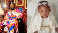 "She looks like daddy": 9ice eulogizes daughter, shares heart melting photo as she clocks 1