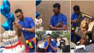 BBNaija’s Yousef gets emotional as fans surprise him with money cake, picture frame and other impressive gifts